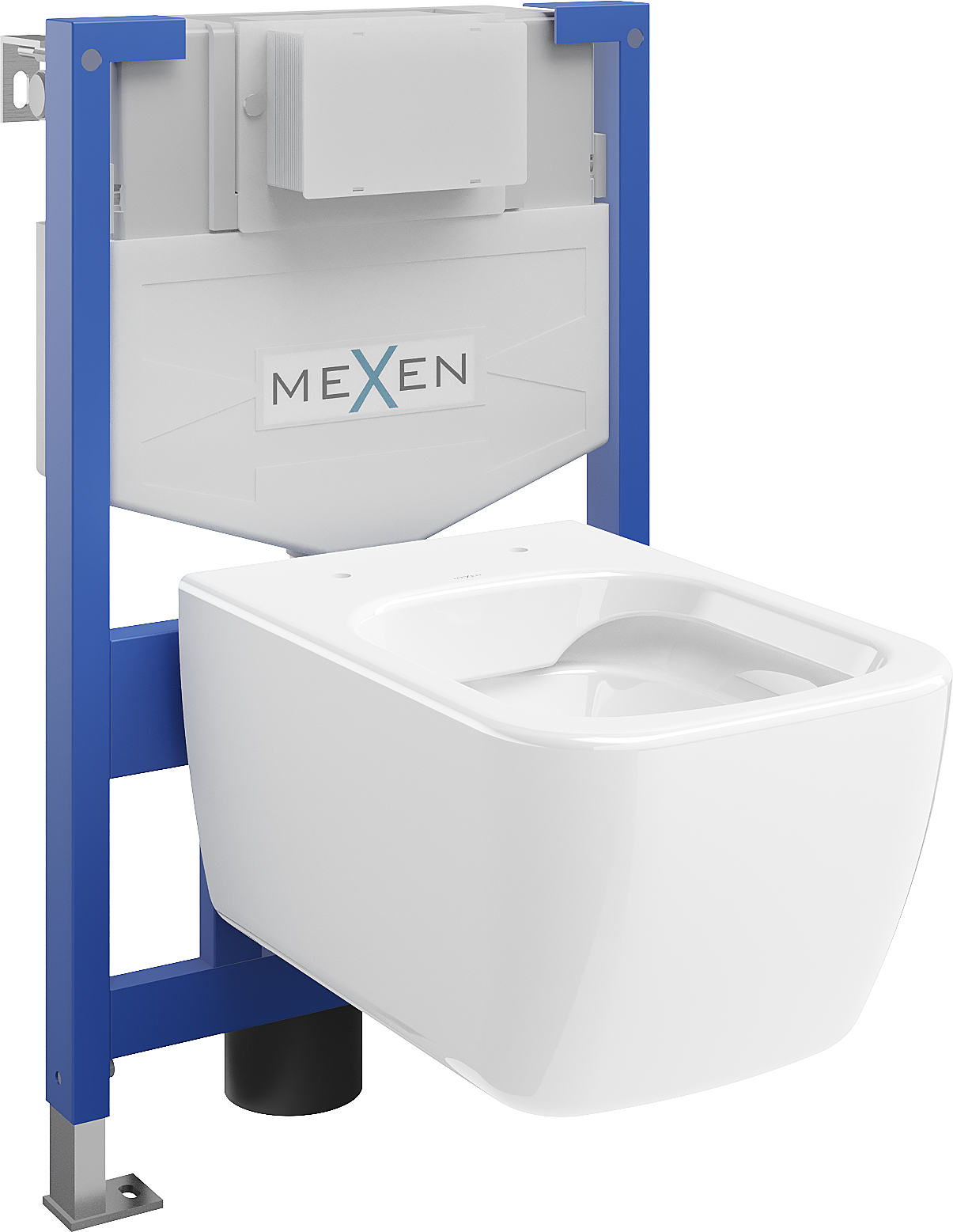 Mexen zestaw podtynkowy WC stelaż Fenix XS-F z miską WC Stella, biały - 6803368XX00