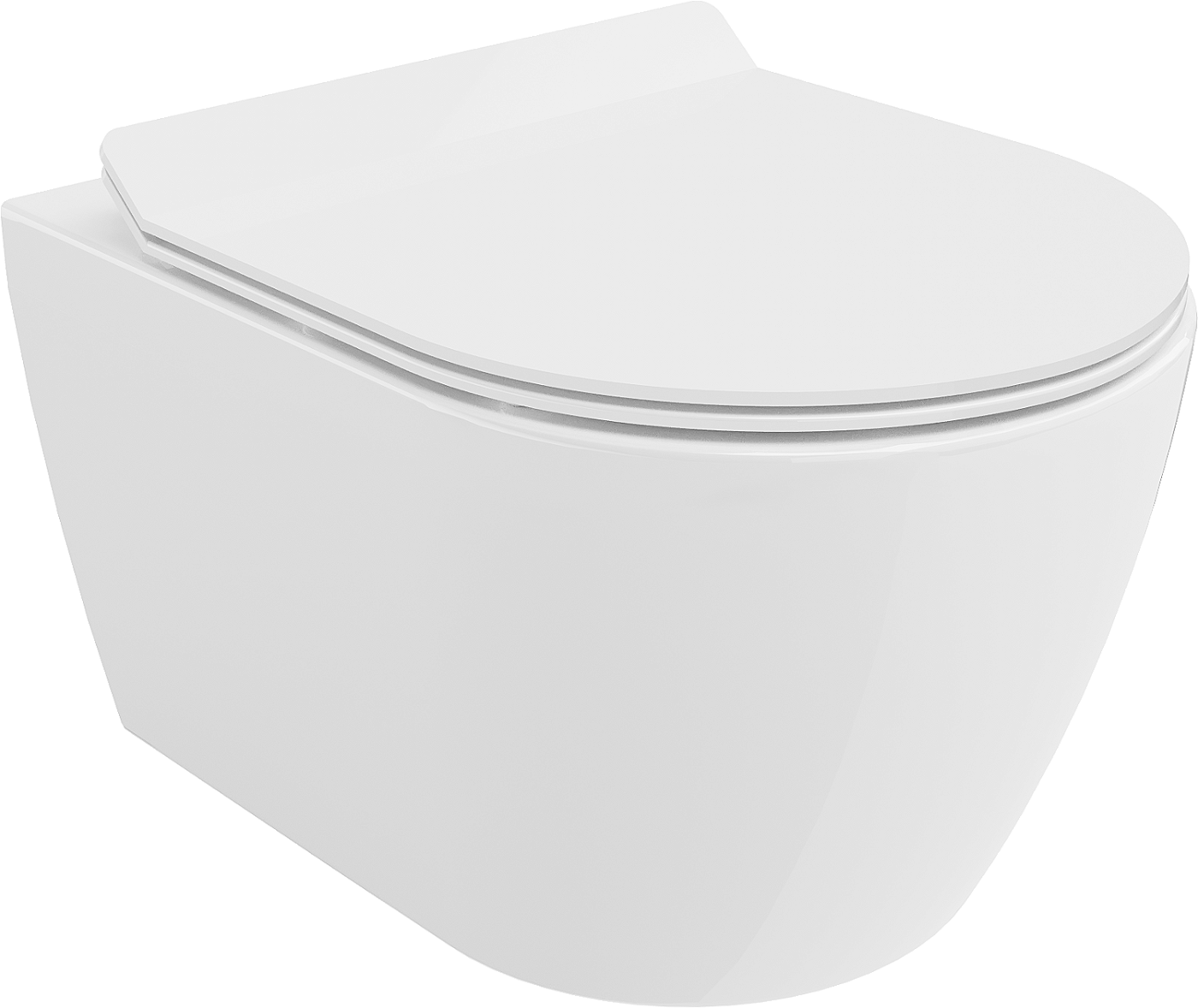 Mexen Carmen miska wc Rimless z deską wolnoopadającą slim, duroplast, biała - 30880100
