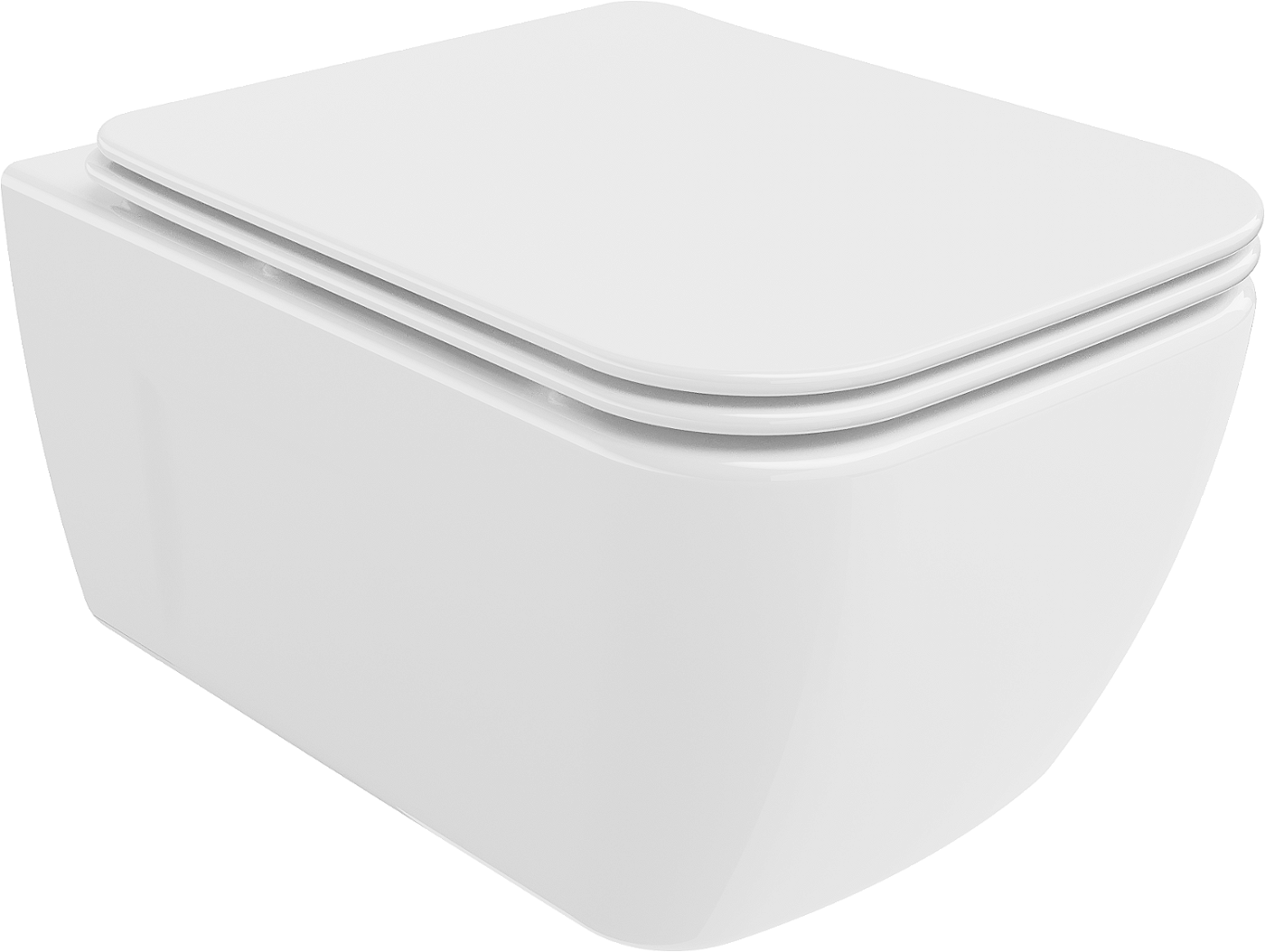 Mexen Margo miska wc Rimless z deską wolnoopadającą slim, duroplast, biała - 30420900