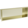 Mexen X-Wall-NR półka wnękowa bez kołnierza 60 x 20 cm, złota - 1951602010