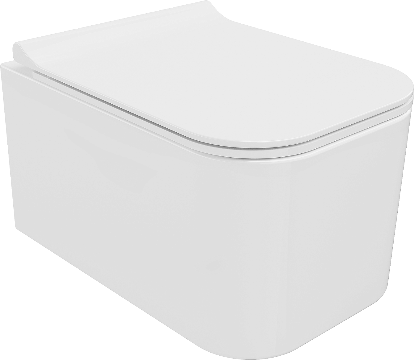 Mexen Elis miska wc Rimless z deską wolnoopadającą slim, duroplast, biała - 30910700