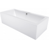 Mexen Cube wanna prostokątna 170 x 75 cm z obudową, biała - 55051707500X